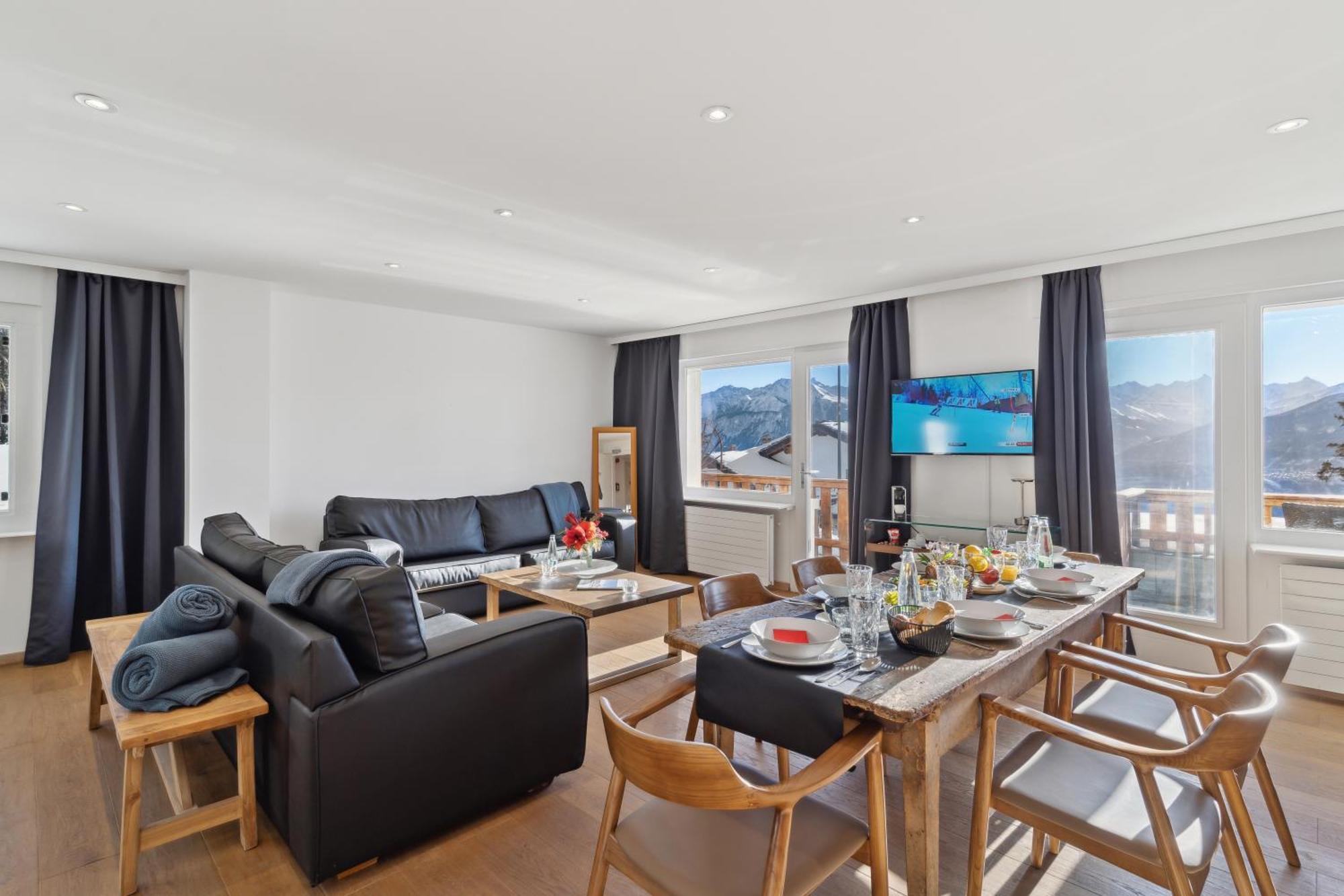 Crans Montana Suites Eksteriør billede